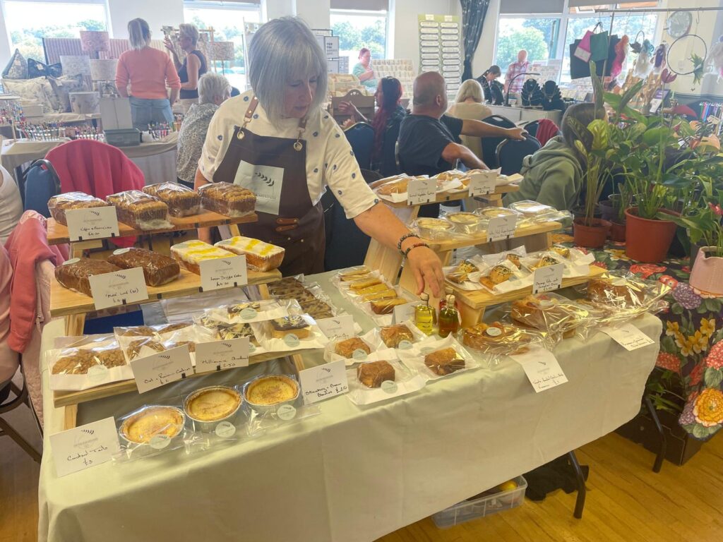 Fresh, home-made, gluten free, sweet and savoury items